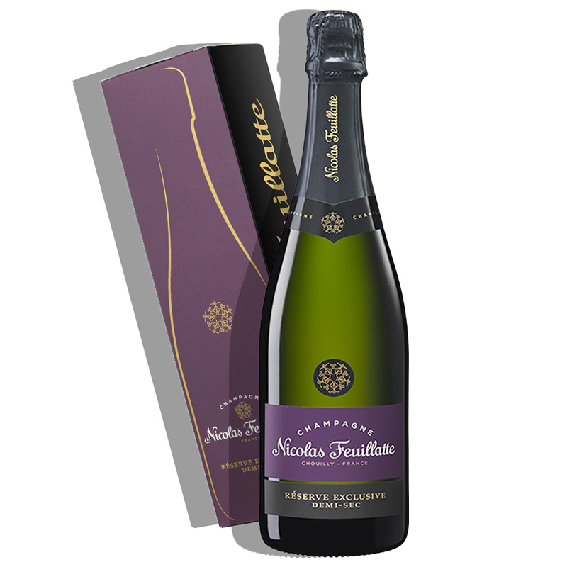 Nicolas Feuillatte Demi Sec Reserve Champagne 750ML